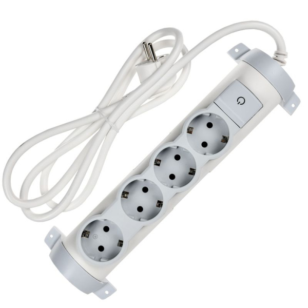 Удлинитель 4х1.5м с заземл. 16А IP20 Комфорт 4х2P+E IEK 694626