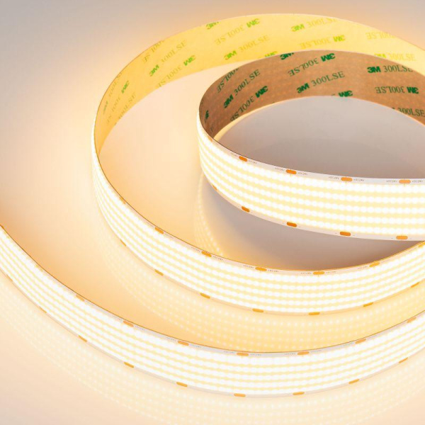 Лента светодиодная COB-X1600-30mm 24V Warm 2700К 40Вт/м IP20 CRI>90 (уп.5м) Arlight 052224