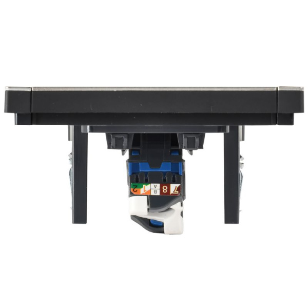 Розетка компьютерная СП FORTE&PIANO FP631M RJ45 кат.6 IP20 шампань IEK FP-K10-2-M-K37