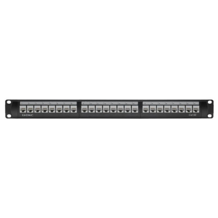 Патч-панель 19дюйм 1UCAT5E 24 модуля RJ45 неэкранированная DKC RN5PPU24