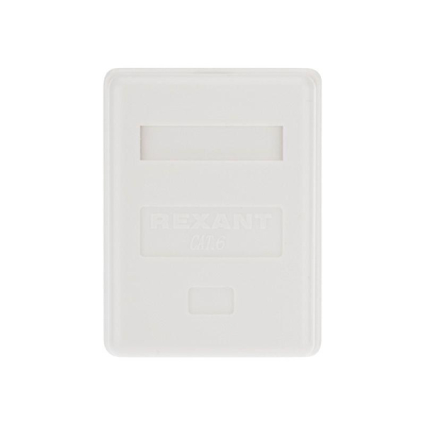 Розетка компьютерная 1-м ОП RJ45 (8P8C) кат.6 FTP экранир. Rexant 03-0142