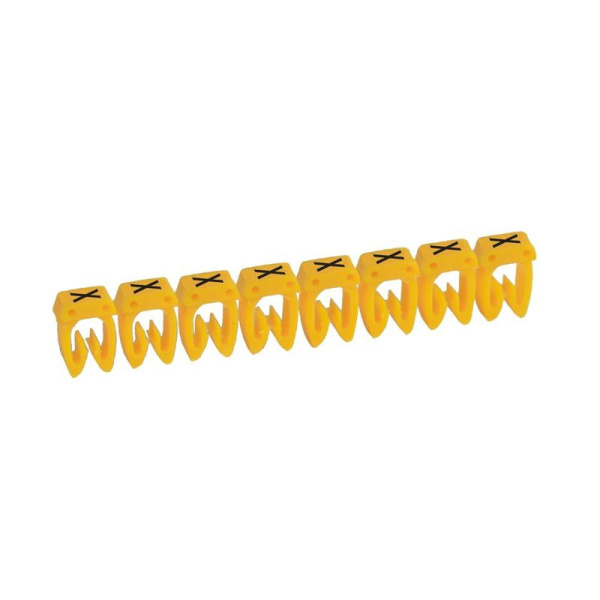 Маркер каб. 4.0-6.0кв.мм CAB3 "X" (уп.300шт) Leg 038383