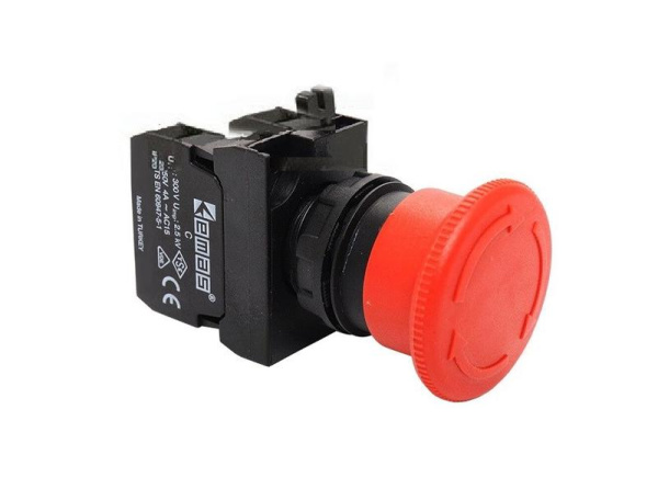 Кнопка аварийная (1НО+1НЗ) (CP) EMAS CP102E