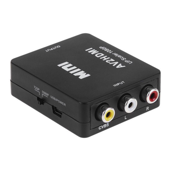 Конвертер 3 RCA на HDMI пластик черн. Rexant 17-6939