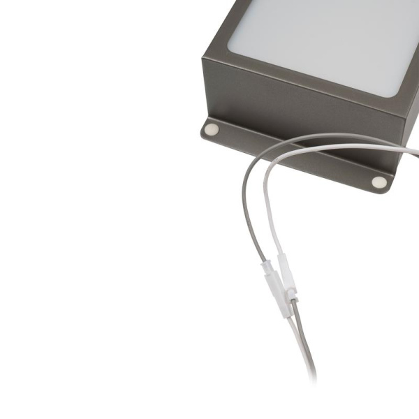 Светильник светодиодный PPL 089/G OPAL 42Вт 6500К IP40 GREY ДВО/ДПО домино в потолок Грильято (комплект 6шт) сер. Pro+ JazzWay 5060173