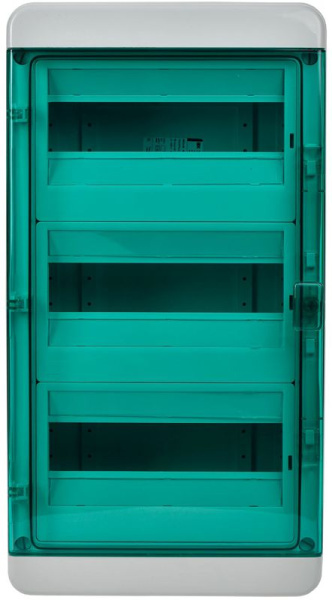 Корпус КМПн-36 TEKFOR IP65 зел. прозр. дверь пластик. IEK TF5-KP72-N-36-65-K03-K06