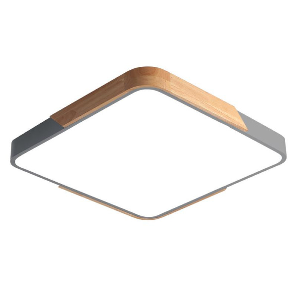 Светильник светодиодный декоративный PPB Scandic-S DIM 72Вт 3000-6500К IP20 настенно-потолочный бытовой диммир. GR/W JazzWay 5037397