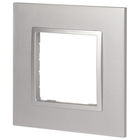 Рамка 1-м Elegance 14-5011-03 Classic алюм. Эра Б0060573
