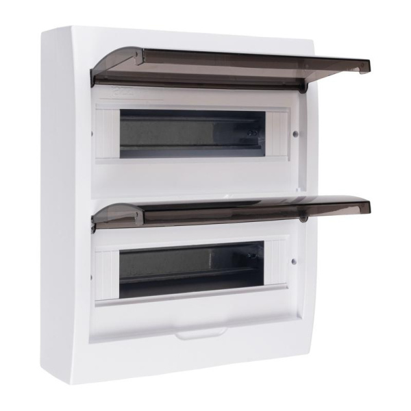 Бокс модульный накладной PDB/W 1024 WH (ЩРН-П-24) IP41 пластик. JazzWay 5071698