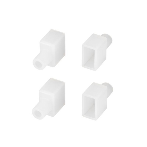 Заглушка WPH-FLEX-0613-SIDE WHITE с отверстием силикон Arlight 040810