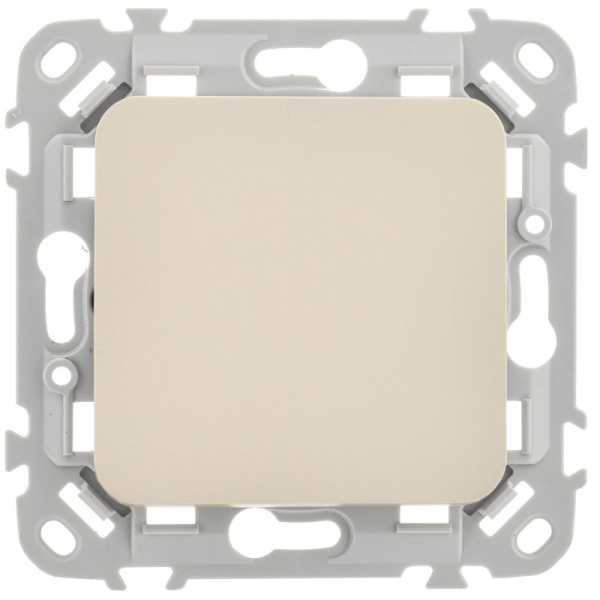 Выключатель 1-кл. СП FLITE ВС11-1-0-ФлШ 10А механизм шампань IEK FI-V10-0-10-1-K37