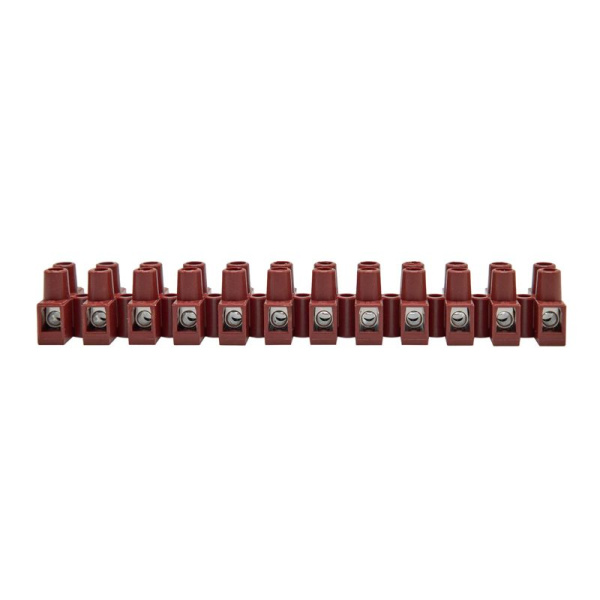 Колодка клеммная винтовая OK-433-12-FV 12х4мм фиберглас DKC 43312FV