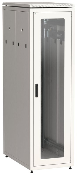 Шкаф сетевой LINEA N 19дюйм 42U 600х1000мм стеклян. передн. дверь задн. перфорир. сер. ITK LN35-42U61-GP