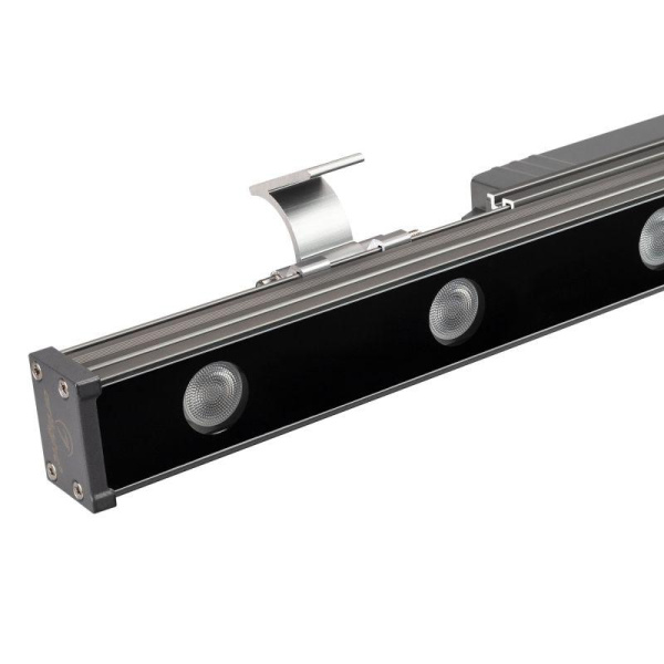 Прожектор линейный AR-LINE-500-6W Warm3000 (GR 30 deg 230В) IP65 металл Arlight 037364(1)