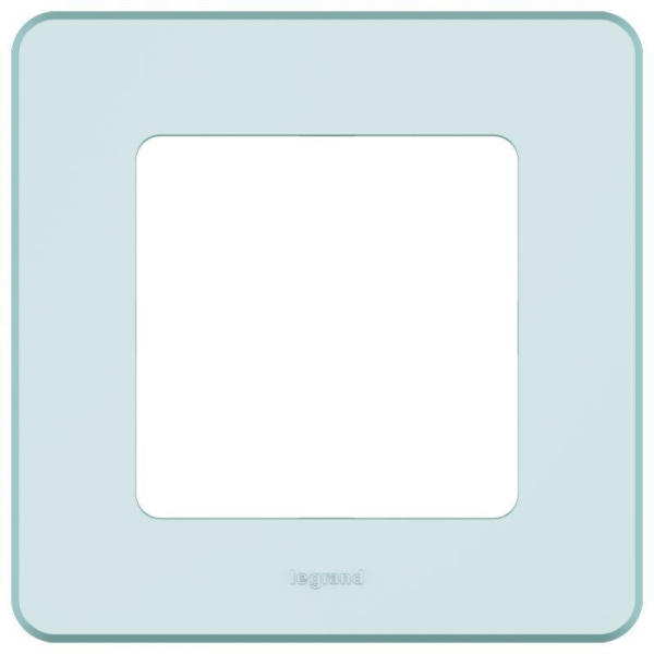 Рамка 1-м СП Inspiria IP20 мятн. IEK 673935
