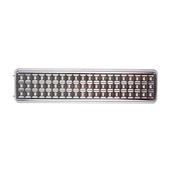 Фонарь-светильник аккумуляторный Accu9-L60-wh аварийный 60SMD яркий 300лм 2ч/эконом 90лм 6ч 220В аккум. Li-ion 3.7В 2.4А.ч бел. JazzWay 5024540