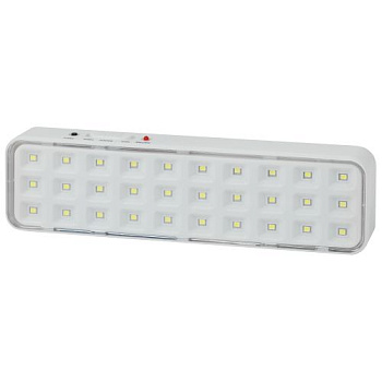 Светильник светодиодный DBA-102-0-20 30LED 5ч IP20 выход аварийный непостоянный Эра Б0044395