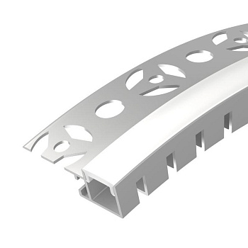 Профиль FANTOM-BENT-W12-TOP-EDGE-2000 ANOD L2000 алюм. Arlight 040328(1)