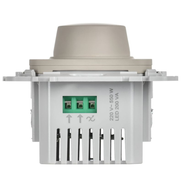 Светорегулятор проходной СП FLITE СС26-5-12-ФлЛ TRIAC 550Вт механизм льняной IEK FI-D23-0550-P-K88