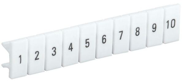 Маркер для КПИ-4кв.мм с нумерацией №№ 1-10 IEK YZN11M-004-K00-10