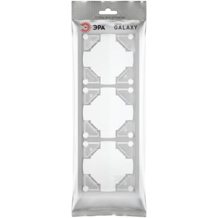 Рамка 3-м Galaxy алюм. 15-5003-03 Эра Б0070856