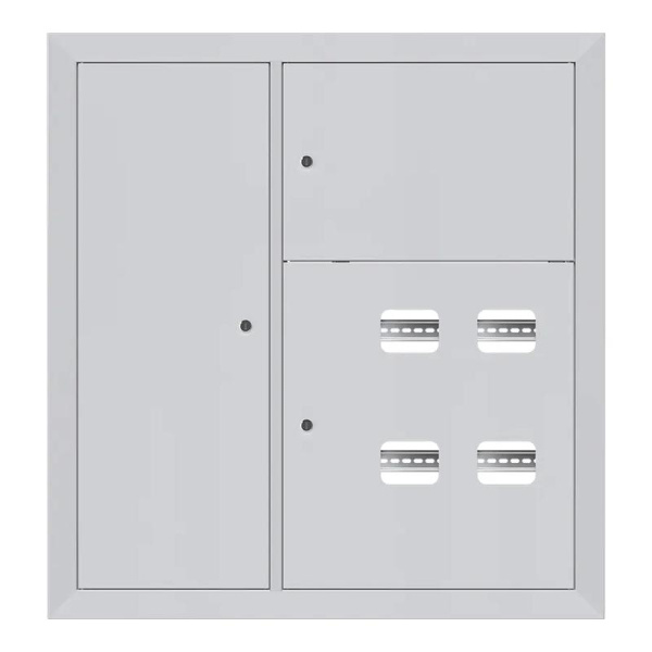 Щит этажный ЩЭ 4 кв. слаботочка слева (1000х950х160) TVENKOM БП-00015108