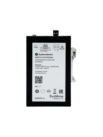 Коммутатор промышленный неуправляемый Ethernet 5х10/100/1000BaseT SE NSETU105T05X00A