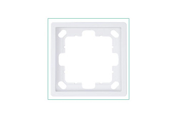 Рамка 1-м СП FD бел. глянцевый Jasmart FD1001W