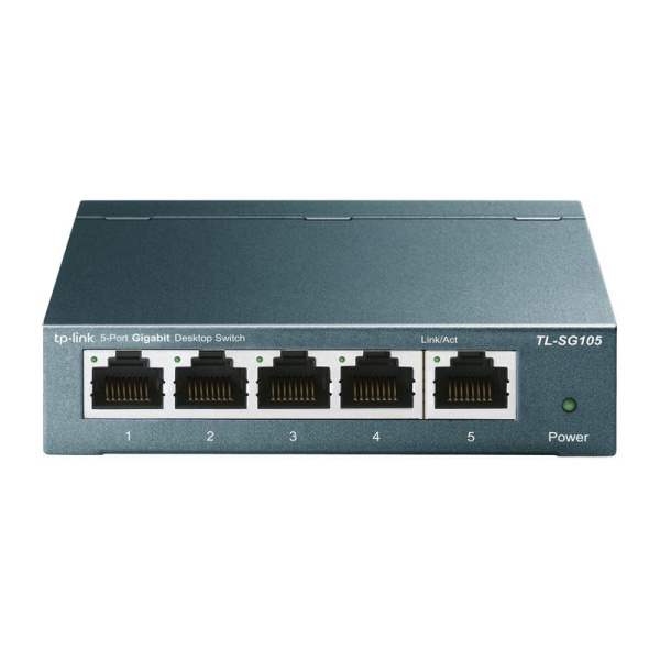 Коммутатор TL-SG105 5-портовый гигабитный настол. TP-Link 1259446