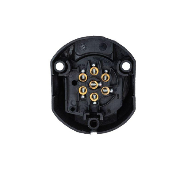 Розетка фаркопа 12В 7 контактов пластик Rexant 16-0321