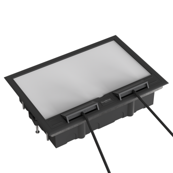Люк MultiDesk MDK10 на 16мод. IP40 с монтажной коробкой для фальшпола SE MDK10116