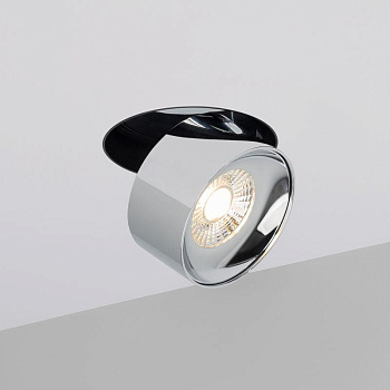 Светильник SP-PLURIO-BUILT-TRIMLESS-R120-9W Warm3000 BK-CHR 36 deg 230В 9Вт 3000К IP20 метал. Arlight 038064