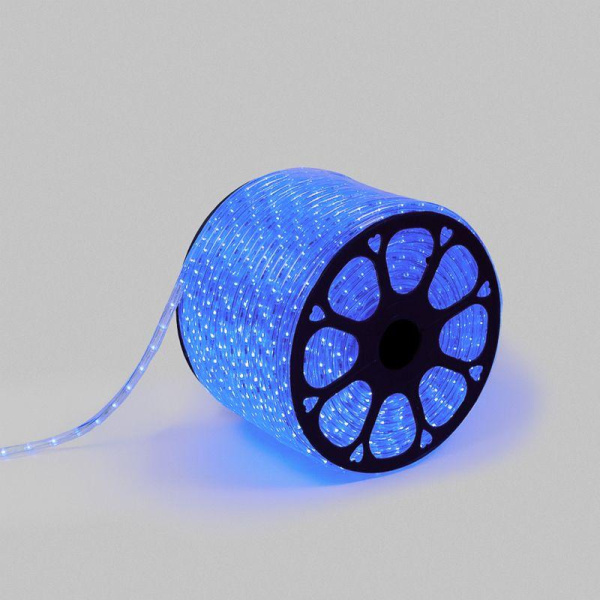 Шнур светодиодный Дюралайт фиксинг 2Вт 36LED/м син. (уп.100м) Neon-Night 121-123