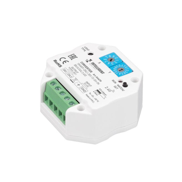 Конвертер SMART-DALI-301-72-SH-IN BUS/24 2.4G IP20 пластик INTELLIGENT ARLIGHT 046470