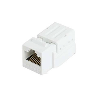 Модуль-вставка Keystone кат.5E (класс D) неэкранир. 100МГц RJ45 (8P8C) неэкранир. FT-TOOL/110/KRONE T568A/B бел. NIKOMAX NMC-KJUD2-FT-WT