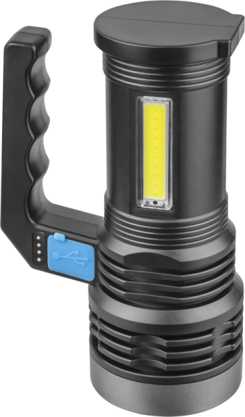 Фонарь-прожектор светодиодный 90 911 OPT-SP01-ACCU 1LED 3Вт+1COB 2Вт 4реж Li-Ion 1.2A аккумул. ОНЛАЙТ 90911