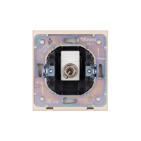 Розетка STRONG TV с/у шелк Kranz KR-78-0723-8