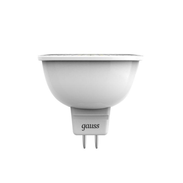 Лампа светодиодная Black 7Вт MR16 софит 6500К холод. бел. GU5.3 630лм GAUSS 101505307