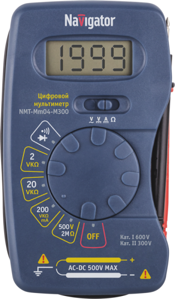 Мультиметр 93 589 NMT-Mm04-M300 (M300) Navigator 93589