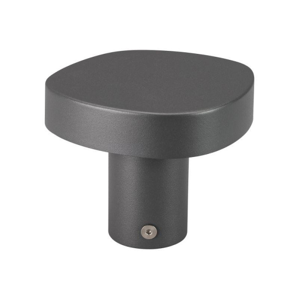 Светильник LGD-SWAMP-BOLL-H100-7W Warm3000 GR 93deg 230В 7Вт 3000К IP65 ландшафтный метал. Arlight 030002
