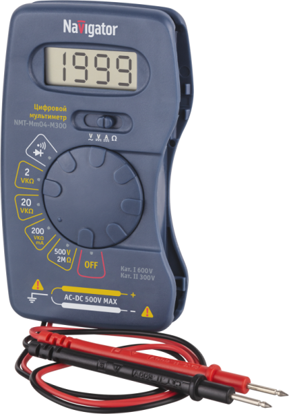 Мультиметр 93 589 NMT-Mm04-M300 (M300) Navigator 93589