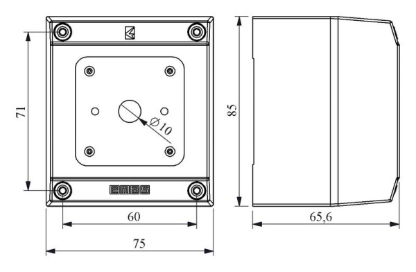 Корпус для переключателя ip65 EMAS PSK11E