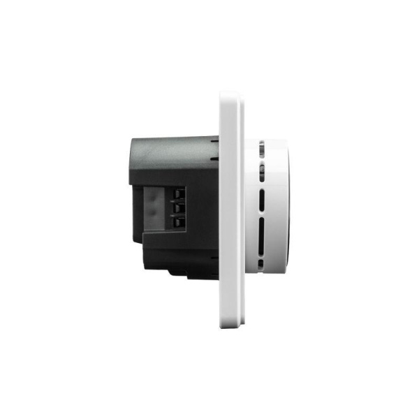 Терморегулятор СП ROUND Wi-Fi перламутр Kranz KR-78-0728-1