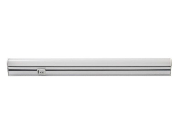 Светильник светодиодный LWL-2012-5CL 5Вт 20LED 4000К IP20 420лм 220В 272мм с сетевым проводом алюм. бел. Ultraflash 11915