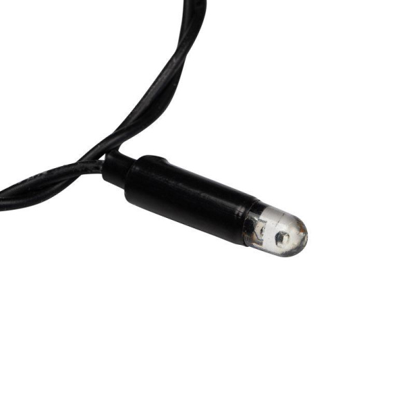 Гирлянда светодиодная "Дождь" 2х6м 768LED тепл. бел. 70Вт 230В IP65 постоян. свечение провод черн. Neon-Night 235-376