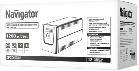 Источник бесперебойного питания 95 895 NUPS-12-T1 NAVIGATOR 95895