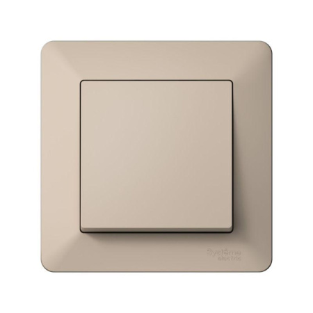 Рамка 1-м AtlasDesign Air песочн./дым. бел. SE ATN221201
