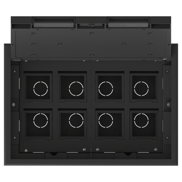 Люк MultiDesk MDK10 на 16мод. IP40 с монтажной коробкой для фальшпола SE MDK10116