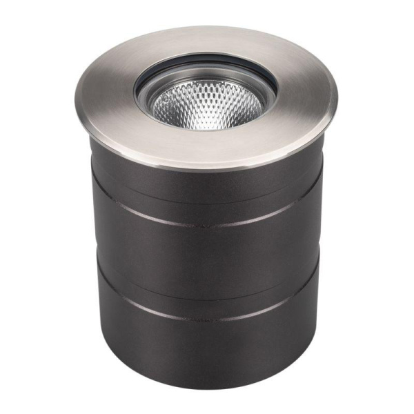 Светильник LTD-GROUND-R110-15W Warm3000 SL 20deg 230В 15Вт 3000К IP67 ландшафтный метал. Arlight 026450(1)