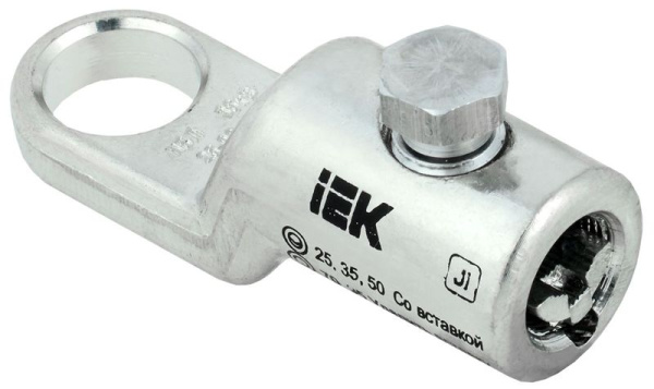 Наконечник болтовой луженый НБЛ 25-95-16/1 35кВ IEK UNB11-025-095-01-35-1